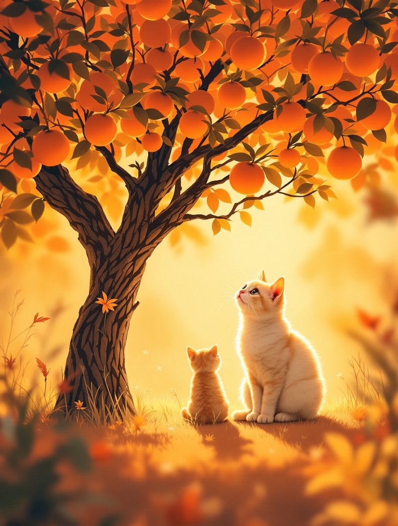 猫与橙子树 - 天启影视 猫与橙子树 电影封面